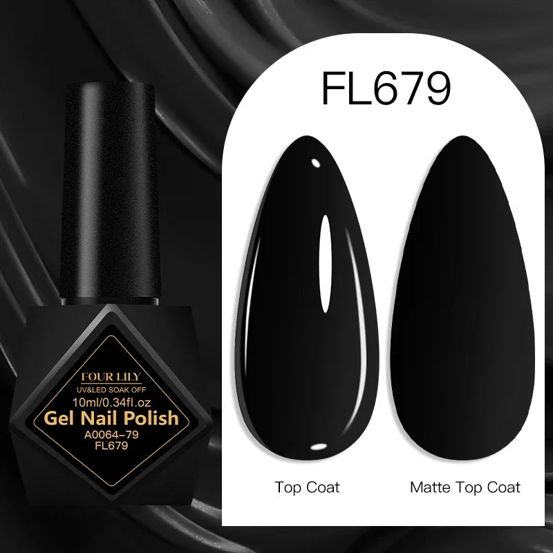10ml Gel Nail Polish 162 Colors Nail Supplies Vernis Semi Permanent Nail Art Manicure Soak Off LED UV Gel Nail Varnishes Summer