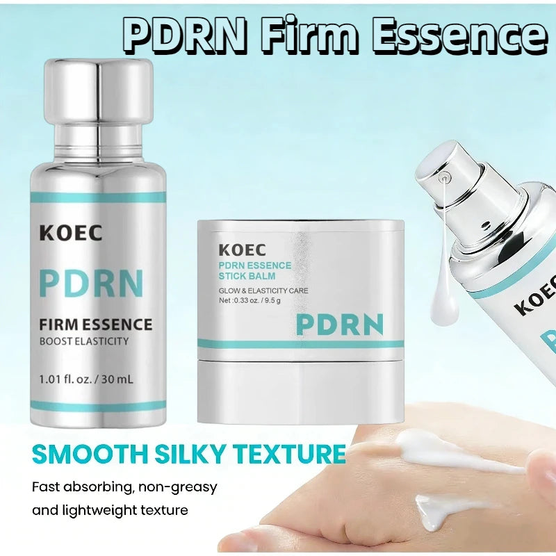 PDRN Facial Serum Firming Moisturizing Collagen Extract Provides Deep Hydration Gentle Soothing Nourishing Eye Cream Stick Serum