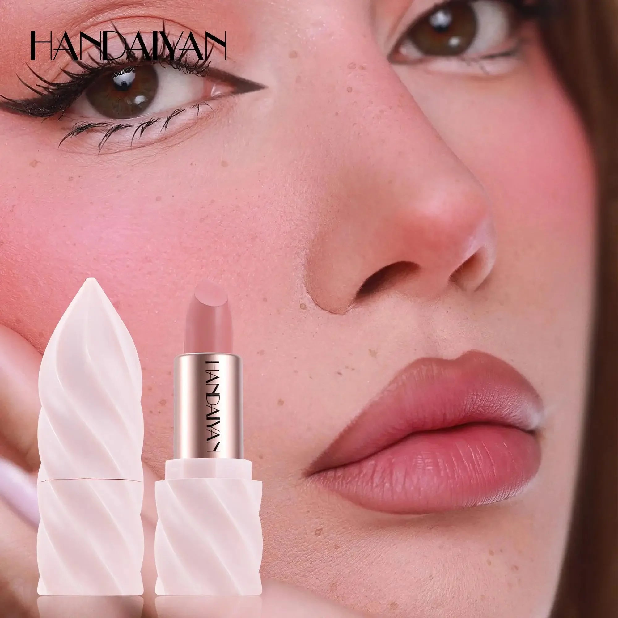Matte Velvet Lipstick Ice Cream Long Lasting Waterproof Nourishing Moisturizing Highly Pigmented Satin Lip Gloss Non Stick Cup