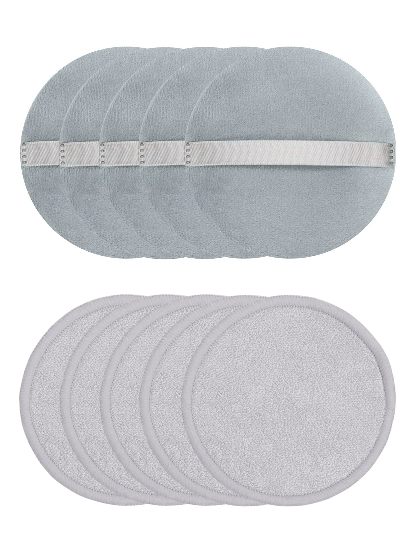 10Pcs Makeup Remover Pads Can Be Soaked in Water and Can Be Removed with Facial Makeup It Can Also Be Used with Makeup Remover.
