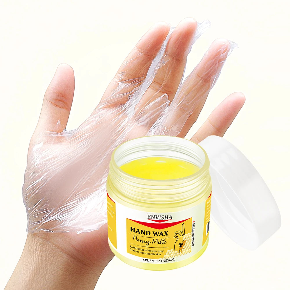 ENVISHA Beauty Health Skin Body Care Hand Mask Sakura Honey Deep Hydration Moisturizing Exfoliating Whitening Remove Dead Skin
