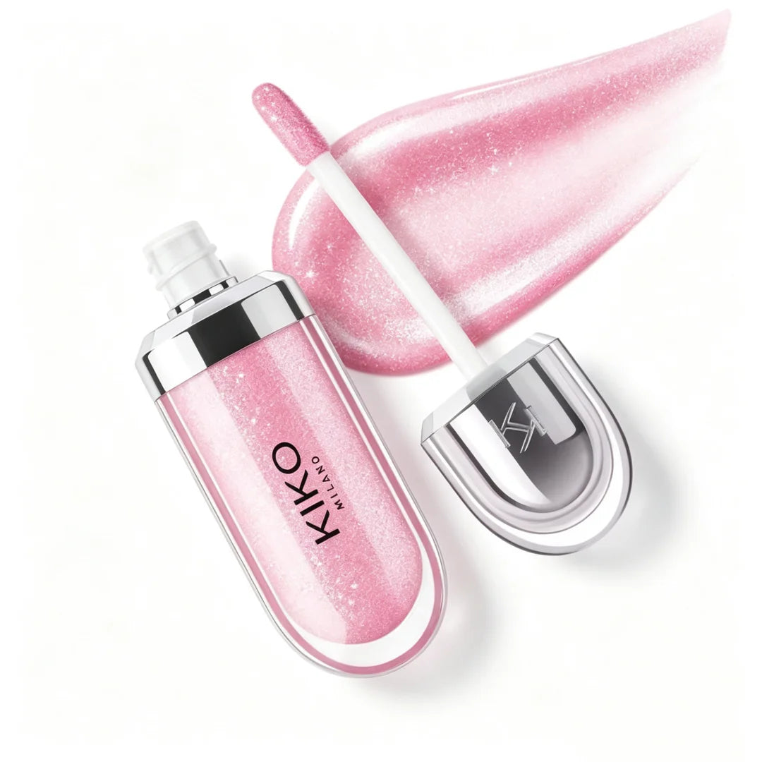 KIKO Milano 3D Hydra Lip Gloss – High Shine Hydrating Plumping Non-Sticky Moisturizing Waterproof And Long-Lasting Lip Makeup