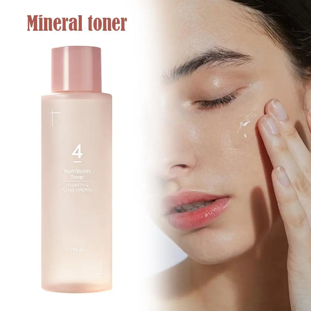 Moisturizing Mineral Toner 200ml Daily Facial Care Essence Hydrating & Refreshing Skin Balancing Water Gentle Soothing Skincare