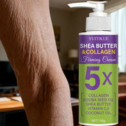 YUITIKUE 5X Shea Butter Firming Cream 150g - For Multi-Body Sculpting, Tightens, Moisturizes & Glows, Workout Enhancer