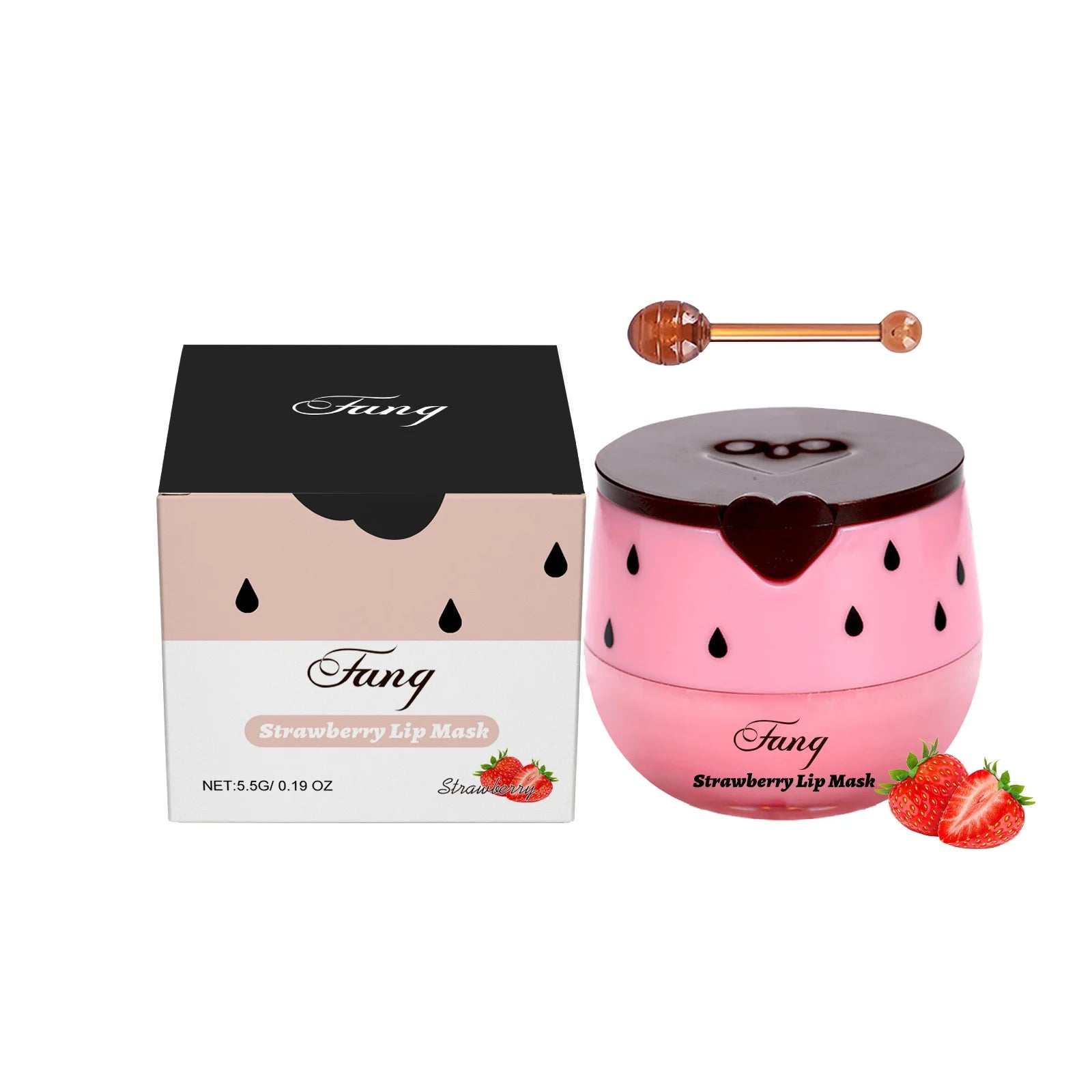 Sleeping Lip Mask Moisturizing Hydrating Treatment Beeswax Exfoliating Care Non Sticky Glossy Nourishing For Dry Chapped Lips