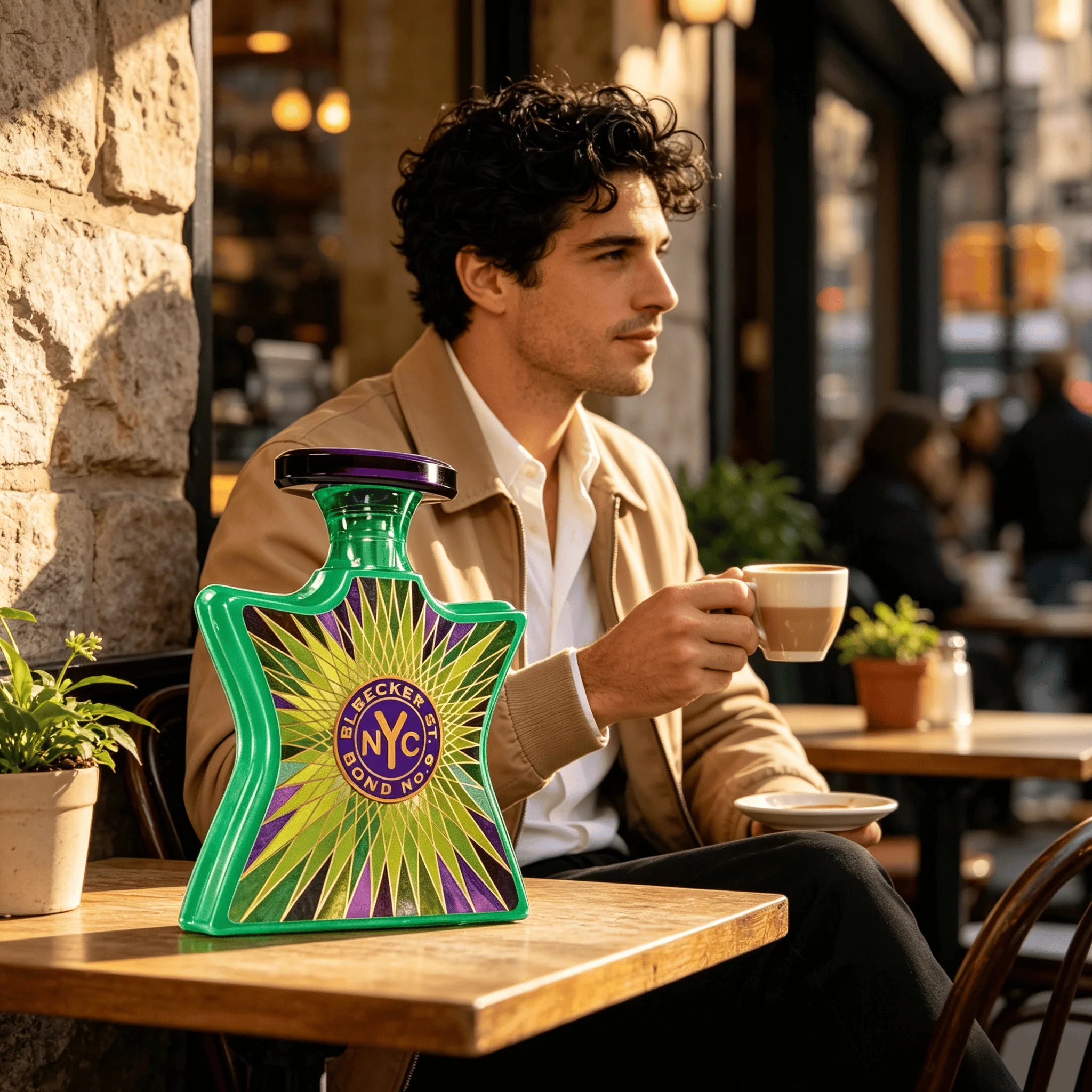 Bond No. 9 Bleecker Street Eau De Parfum Spray 3.3 FL.Oz /100ml Unisex Woody Oriental Gourmand Perfume For Men Women, Long‑Lasting Fragrance, Brand New In Original Sealed Box