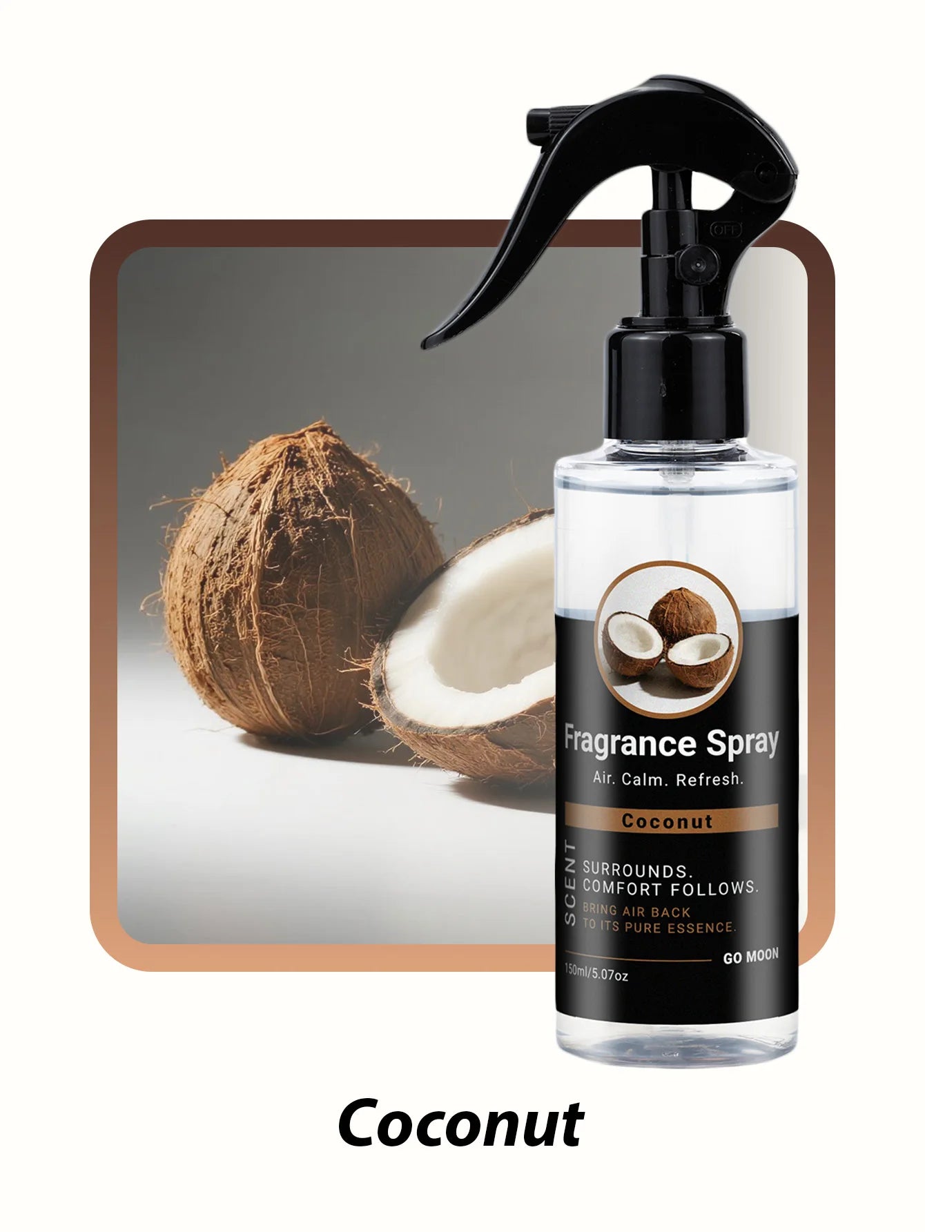 150ml large-capacity fragrance spray, home/car/clothing air freshening spray, 9 scents to choose from