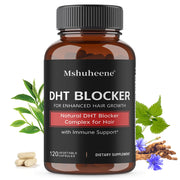 DHT Blocker Supplement with Saw Palmetto-Supports Hair Regrowth, Strengthens Hair & Scalp, Boosts Hair Thickness for Men & Women