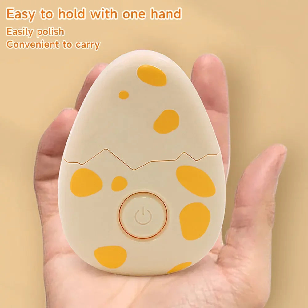 Baby Cartoon Electric Nail Trimmer Kid Nail Polisher & Adult File Clipper in One Care Kit