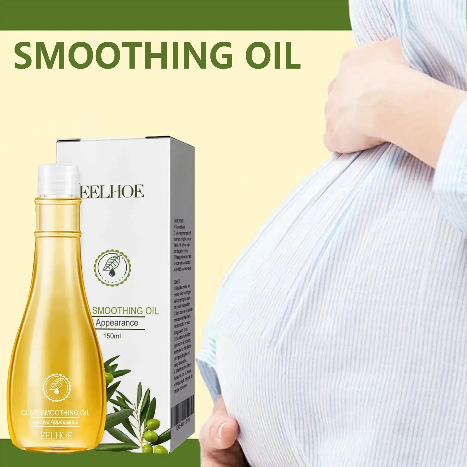 Stretch Mark Removal Oil Moisturize Removes Postpartum Pregnant Women Scar Soothing Nourish Firm Skin Care Olive Essential Oil