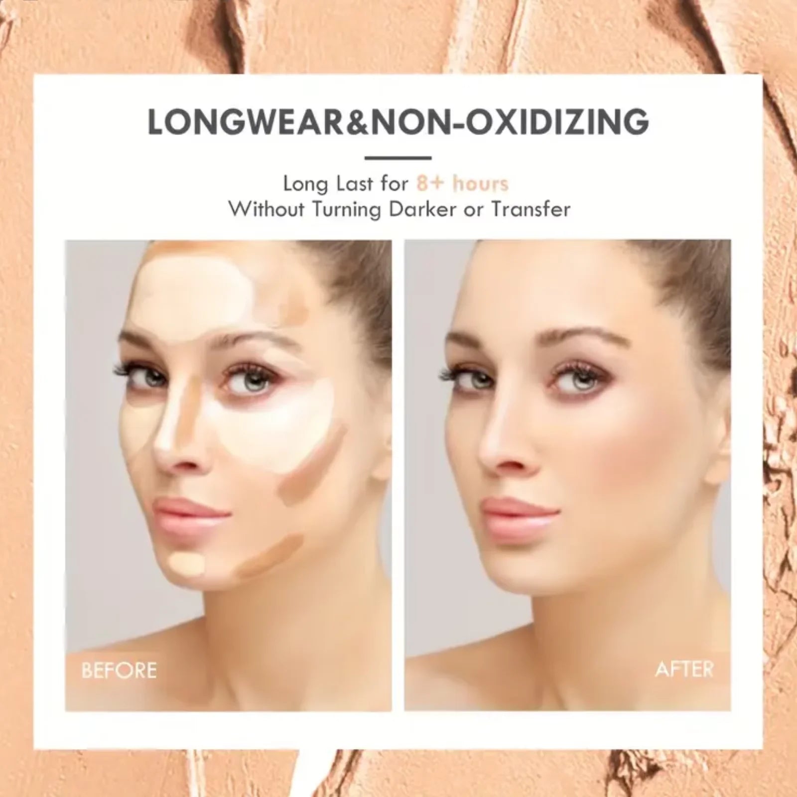 Double Head High-Light Pen Face Make Up Liquid Waterproof Contouring Foundation Contour Makeup Concealer Stick Pencil Durable