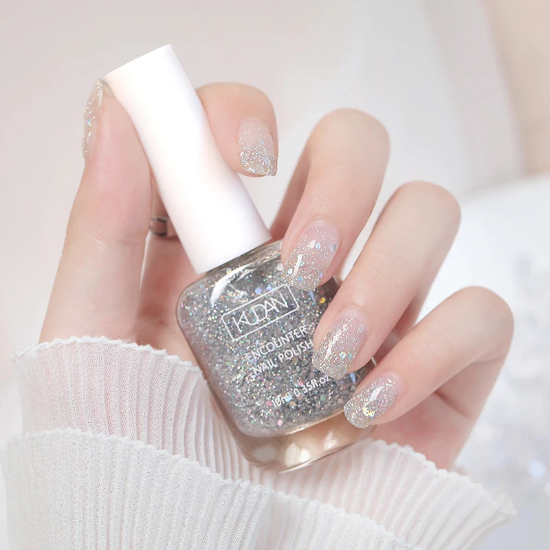 10ml Peel Off Water-Based Nail Polish Fast Drying Long-Lasting Healthy Brightening Effect Long Lasting Nails No Need Lamp Cure