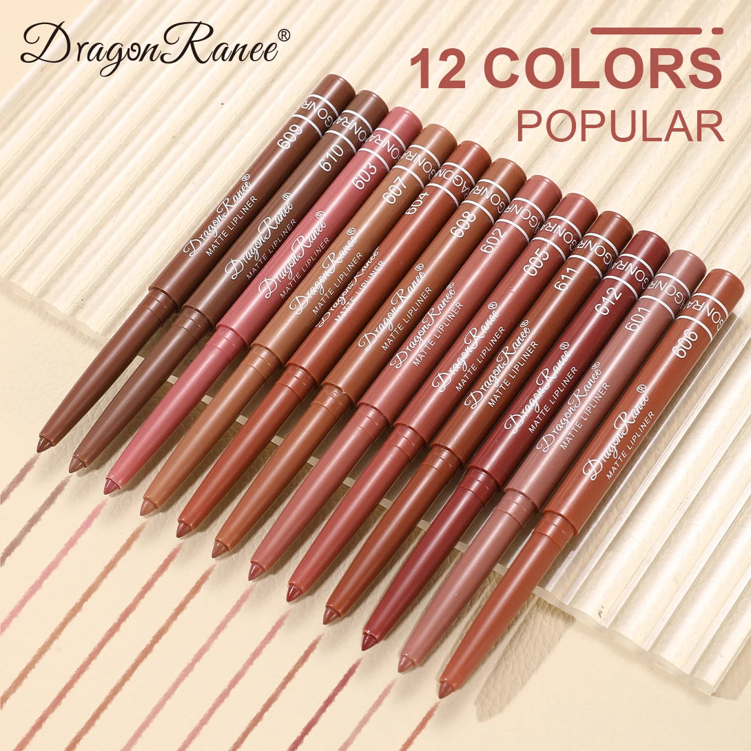 Lip Liner to Outline the Lip Shape, Beginner-Friendly, Natural and Delicate, Waterproof, Matte, Nude Color Lip Liner
