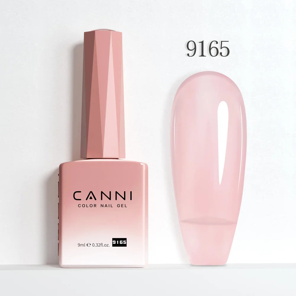 CANNI Nail Gel Polish HEMA FREE TPO FREE Summer Colors Semi Permanent Soak Off UV LED Self-leveling Great Coverage Gel Varnish