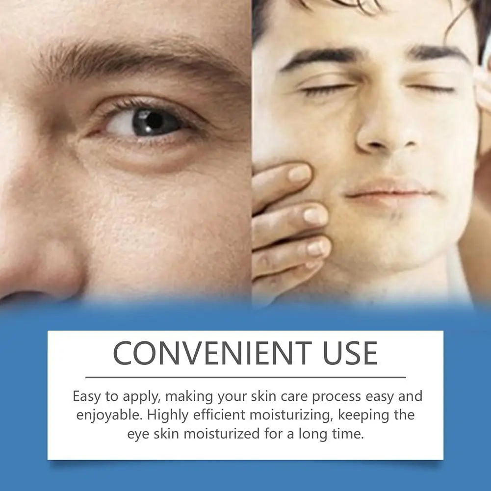 Men Eye Cream Collagen Cool Eye Cream Moisturizing Under Eye Cream For Dark Circles Puffiness Fine Lines Eye Care