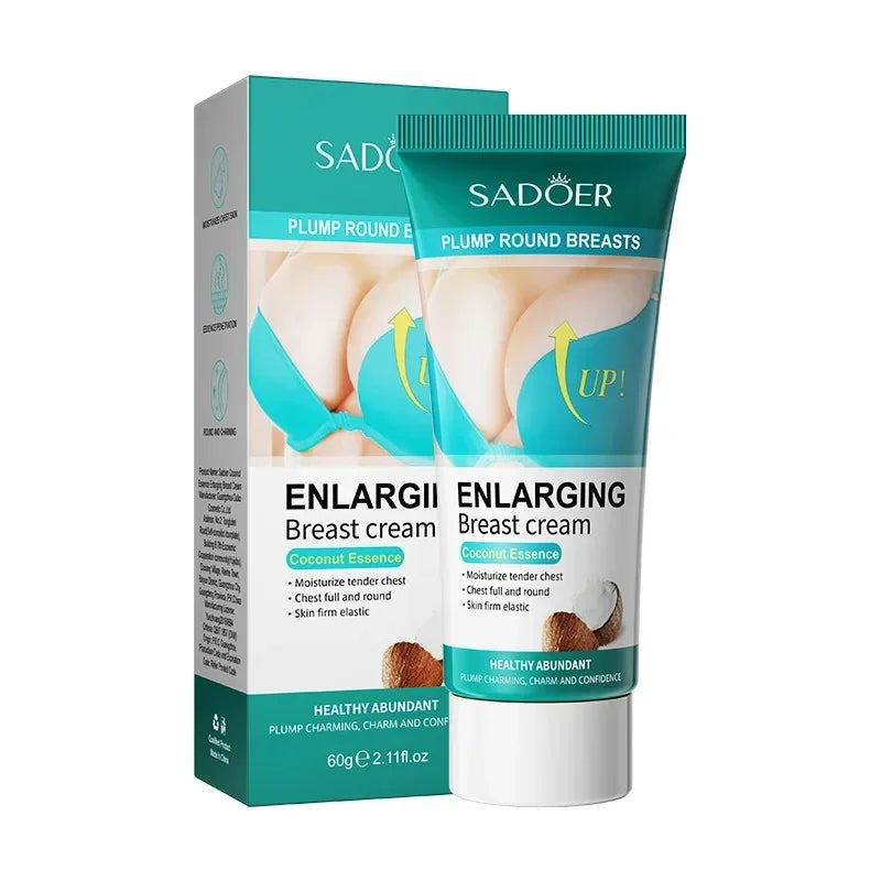 Fast Growth Breast Enlargement Cream Lift Firm Breast Improve Sagging Massage Chest Rapidly Body Moisturizing Smooth Bright Care