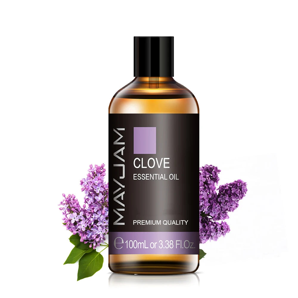 MAYJAM 100ML Pure Natural Aroma Essential Oil Patchouli Rosemary Peppermint Frankincense Sandalwood Cinnamon for Diffuser