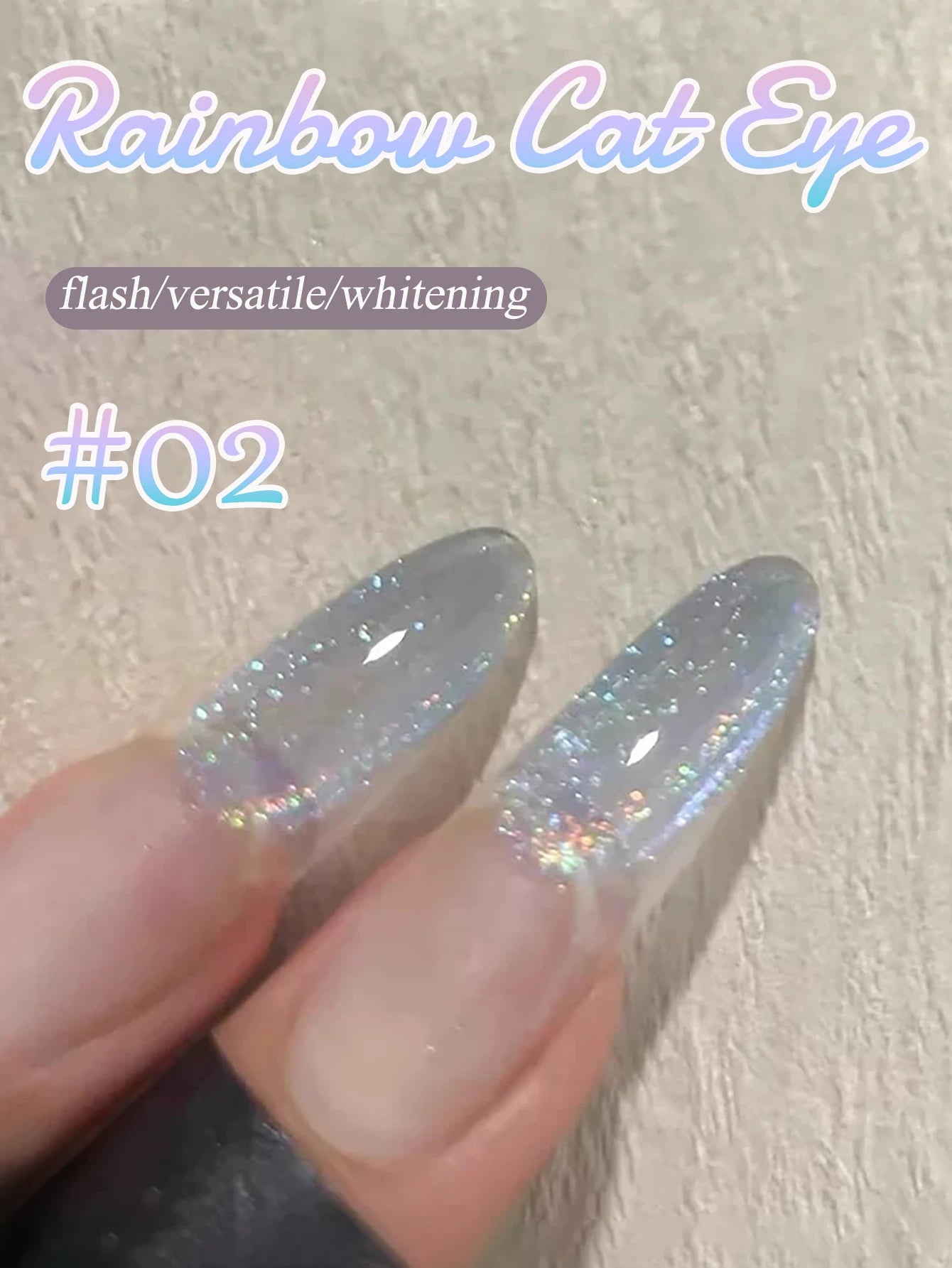 MIANEL 12ML Summer Whitening Red Glass Bead Cat Eye Gel Nail Polish 2026 Ice Clear Cat Magnetic Nail Polish Blue Nails 1-12pcs
