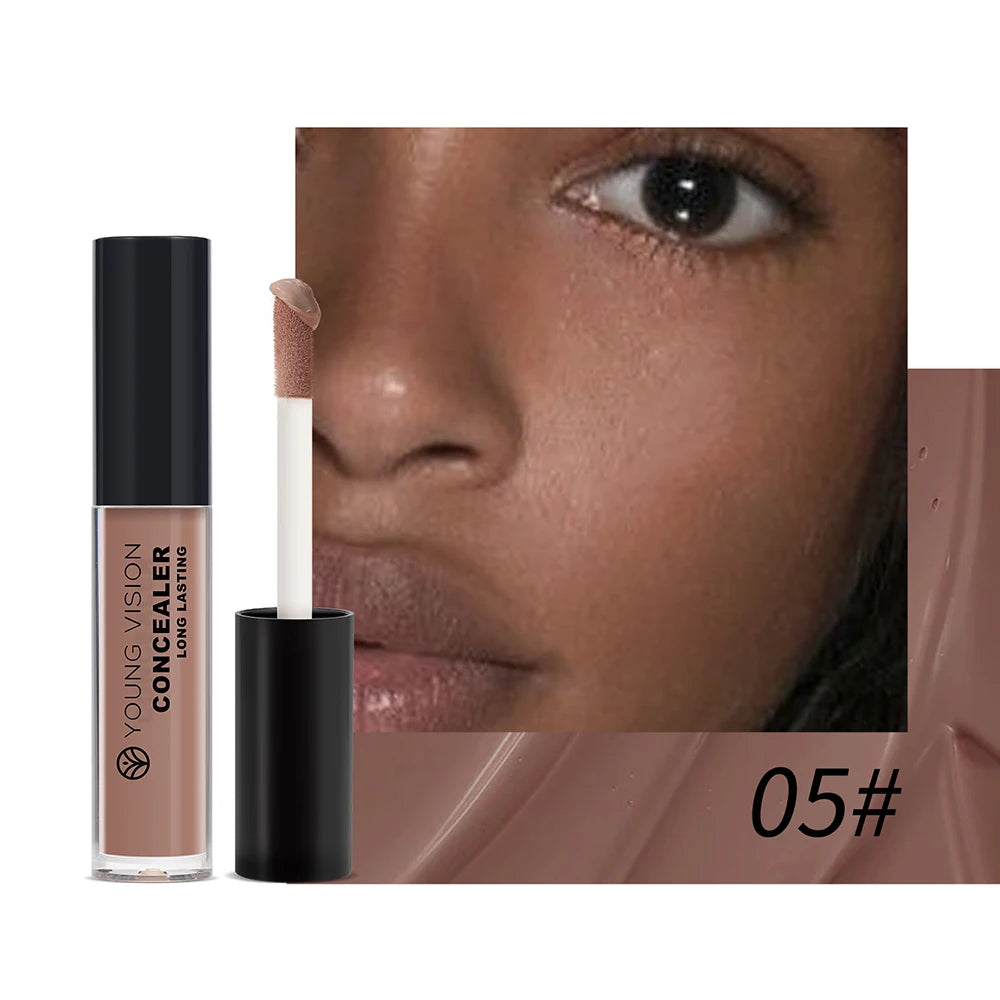 YOUNG VISION Matte Finish Soft-Focus Concealer Brightens complexion Waterproof Contouring concealer for sculpted definition