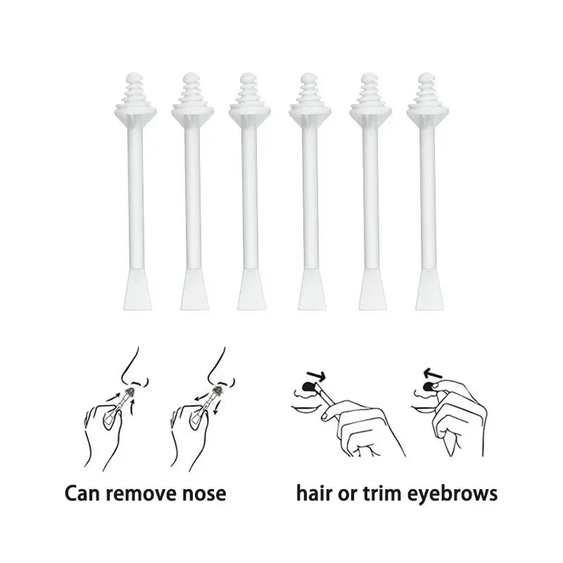 Nose Wax Kit | There are Wax and Applicators | Hair Removal Kit for Men and Women Painless Removal of Nose Hair Cleaning