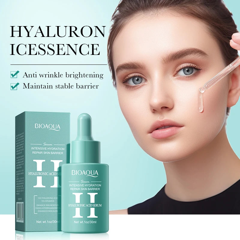 3pcs BIOAQUA Vitamin C Retinol Hyaluronic Acid Serum Face Moisturizing Anti Wrinkle Whitening Facial Essence Skin Care Products