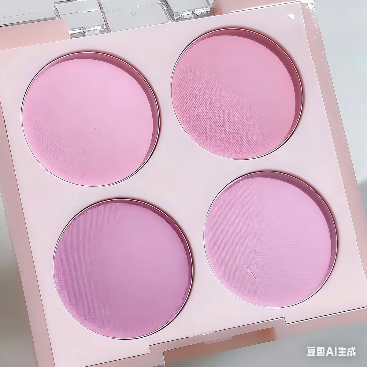 4 Colors Matte Blush Powder Set - Sweet Warm Tone Face Makeup Cheek Brightener Cosmetic Illuminator for Enhanced Facial Beauty