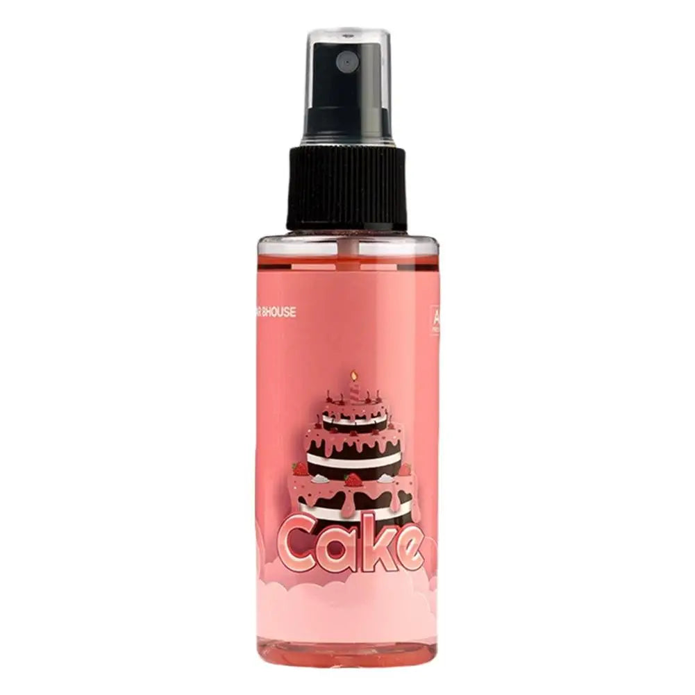 Car Air Freshener Spray Car Fragrance Long Lasting Light Strawberry/cherry/cake Scent Fresh Perfume Car Interior Deodorant Spray