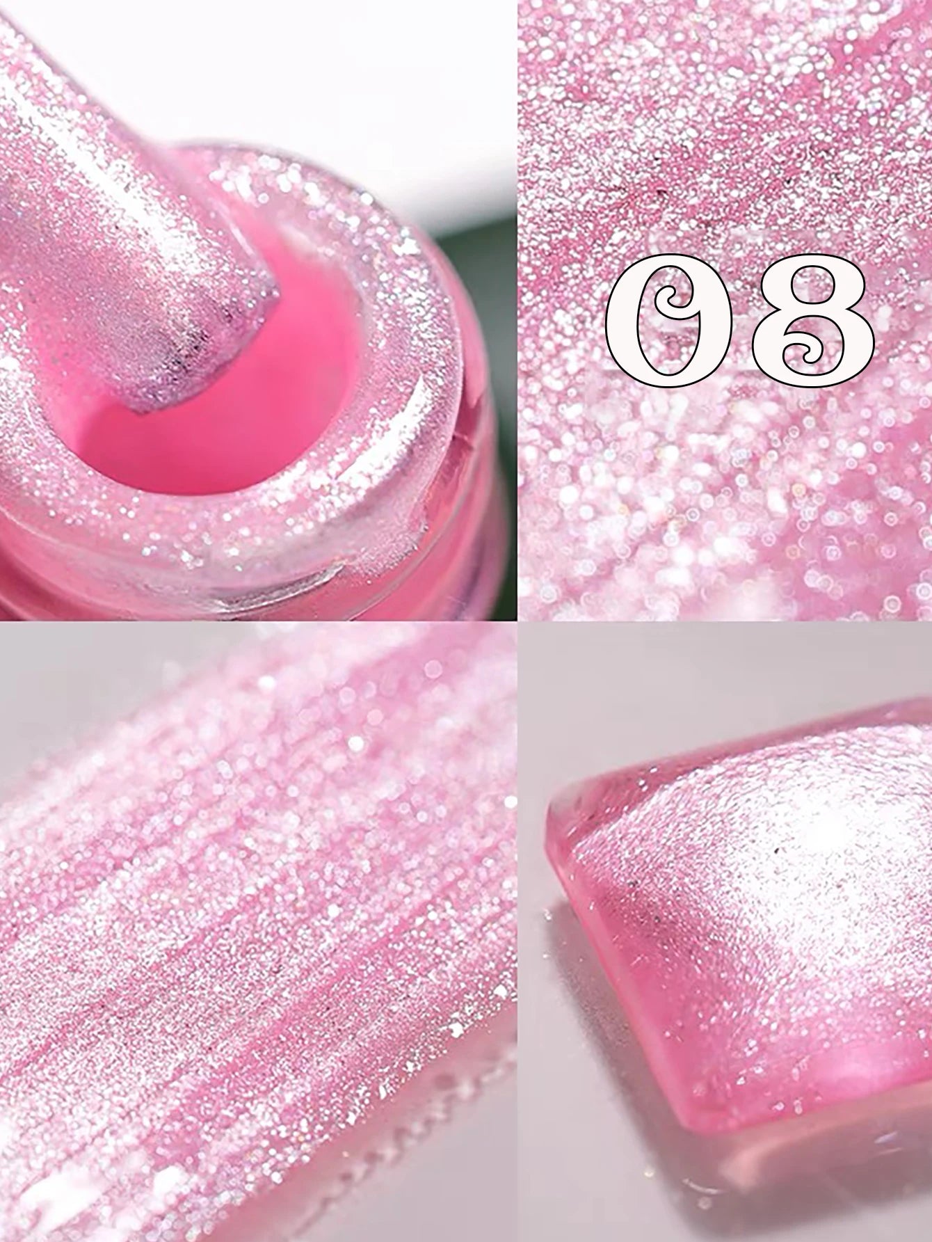 SHAKA 1-12pcs Autumn Winter Popular Whitening Nail Art Fine Glitter Gel Nail Polish Dreamy Pearl Fairy Glitter Gel Nail Supplies