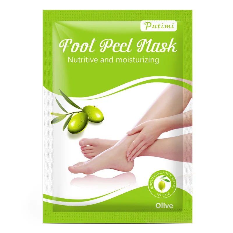 1 Pag=1 Pair Honey Foot Mask For Remove Dead Skin Calluses Exfoliating Foot Mask Feet Cream Whitening Foot Spa Skin Care Tool