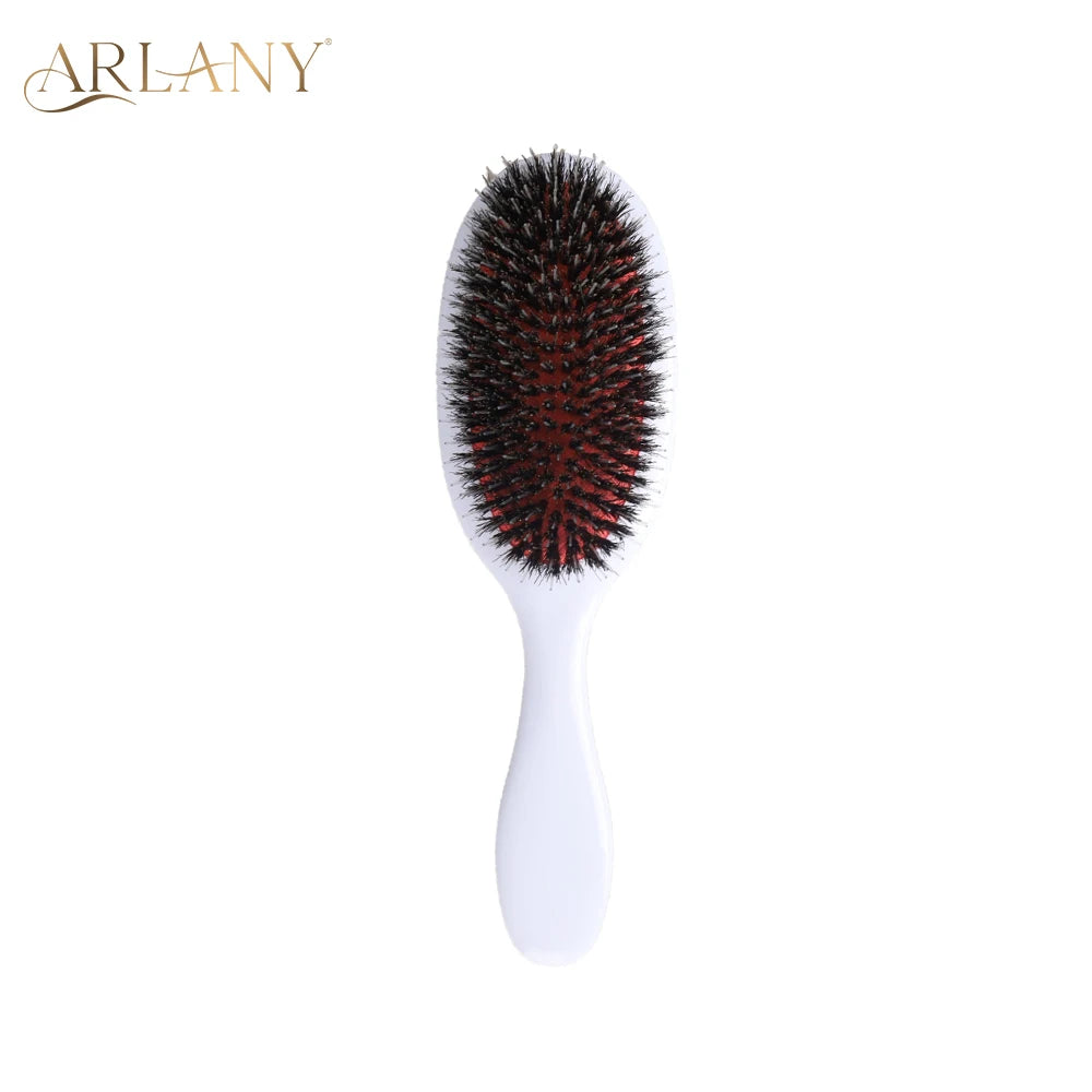 ARLANY Boar Bristle Hair Brush Massage Comb Hair Styling Tool Hair Beauty Salon Accessories Hairdressing Hair Extensions Tool