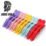 10PCS/LOT Hairdressing Alligator Plastic Hair Clips Clamps Holding Hair Section Claw Bow Hairpins Hair Styling Accessories