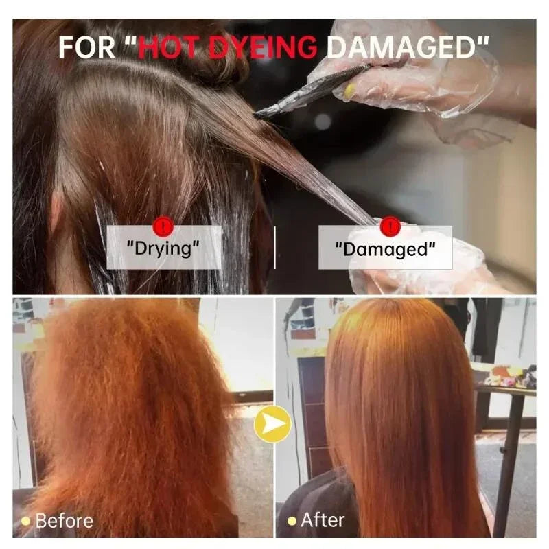 3/5/10/PCS Magical Keratin Hair Mask 5 Seconds Repair Damaged Frizzy Hair Soft Smooth Shiny Rice Moisturizing Hair Care New