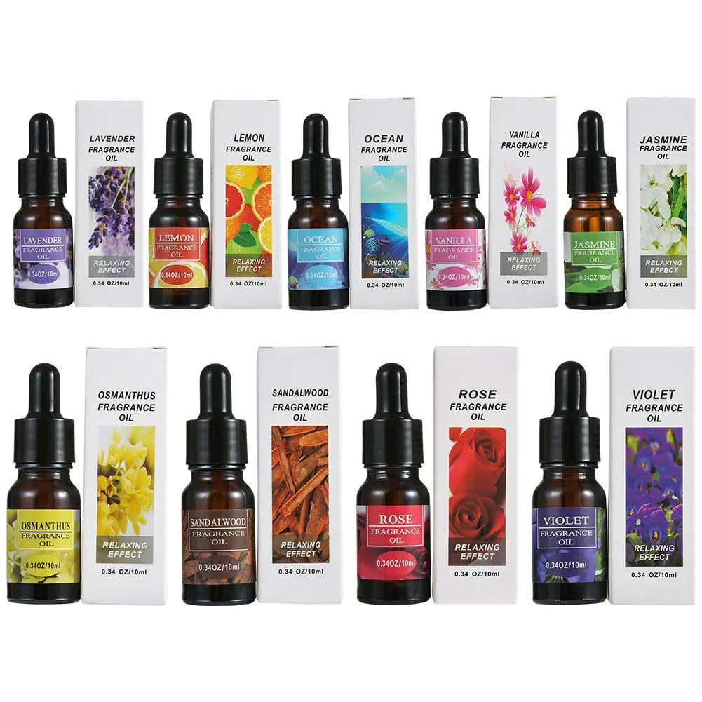 Car Perfume Refill Liquid Flavor Essential Oil with Dropper Car Air Freshener Refill For Air Humidifier Fragrance For Home Car
