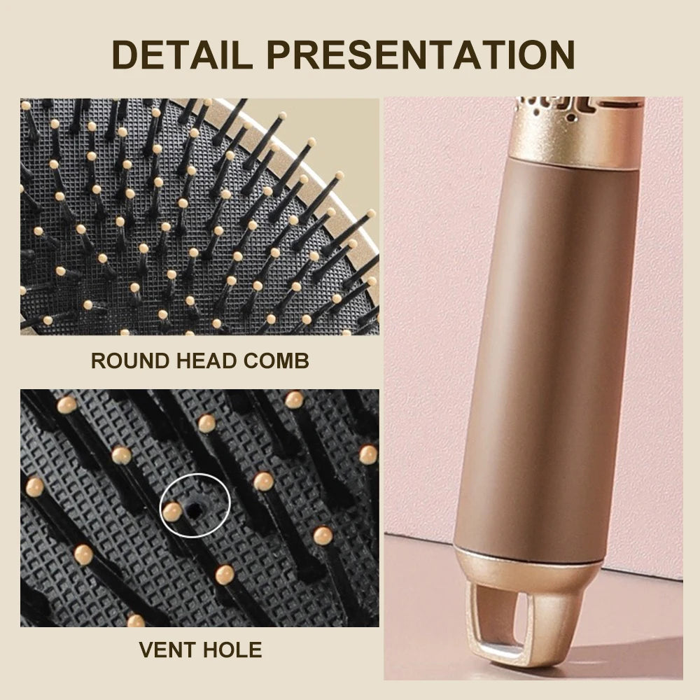 CALIYI Hair Massage Air Cushion Comb Brush Scalp Hairbrush Detangle Anti Static Salon SPA Hairdressing Styling Tool Oval Round