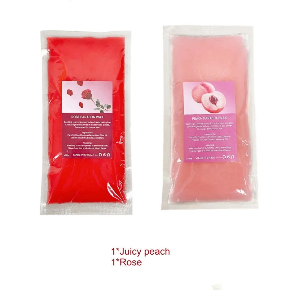 1pcs/2pcs Lavender Scented & Unscent Paraffin Wax Blocks for Hand and Feet Care Bath Dry Skin Moisturizing Nourish Whitening