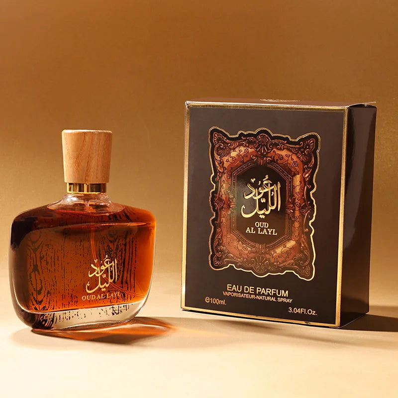 Arab Perfumes OUD AL LAYL Unisex Long Lasting Perfume For Man Woman Dubai Desert Flower Parfum Female Fragrance Parfume