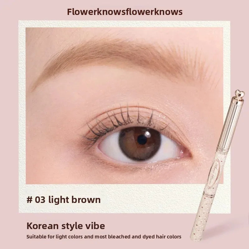 Flower Knows Moonlight Mermaid Waterproof Eyeliner Pen Super Slim Precise All Day Professional Liquid Eye Liner Pencil for Women