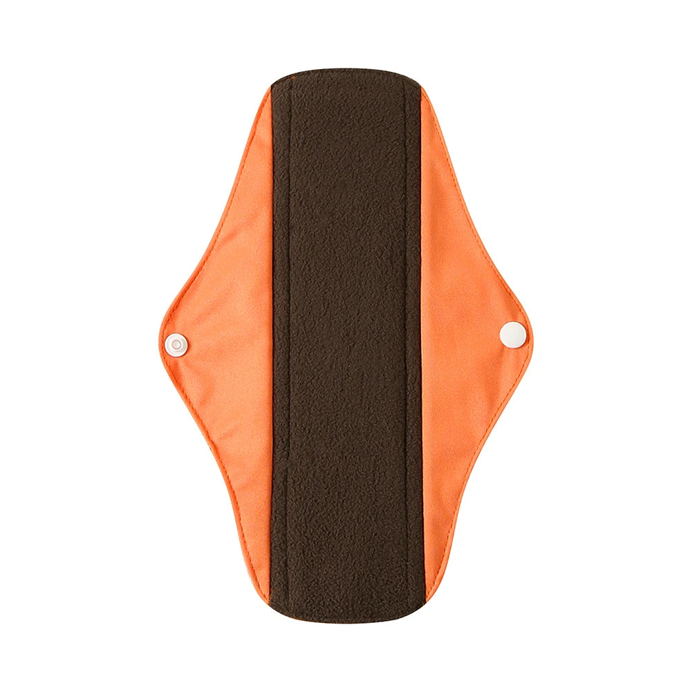 Ohbabyka Panty Liner Cloth Menstrual Pad Mama Sanitary Reusable Soft Washable Charcoal Period Napkins