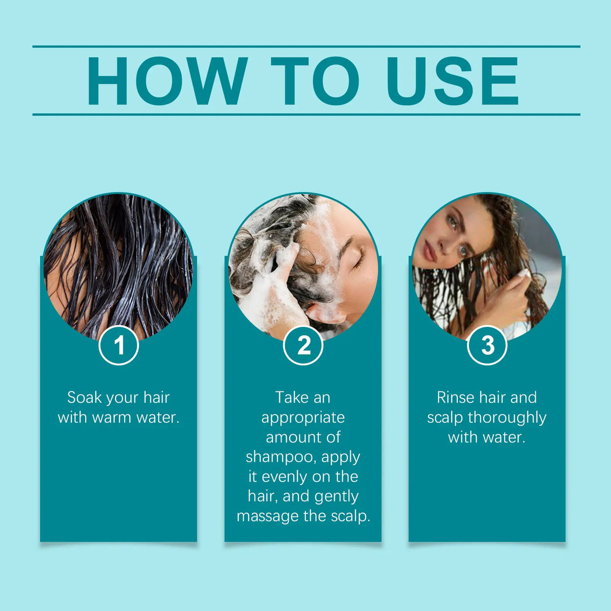 Organic Rosemary Hair Care Set Shampoo&Conditioner&Serum Nourish Strengthen Hair Roots Improve Dry Frizzy Hair Smooth Treatment