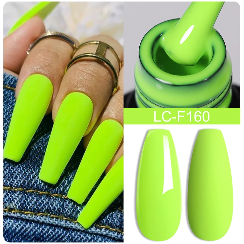 LILYCUTE 7ML Auroras Glitter Thermal Gel Nail Polish Temperature Color Changing Semi Permanent Soak Off Nail Art UV Gel Varnish