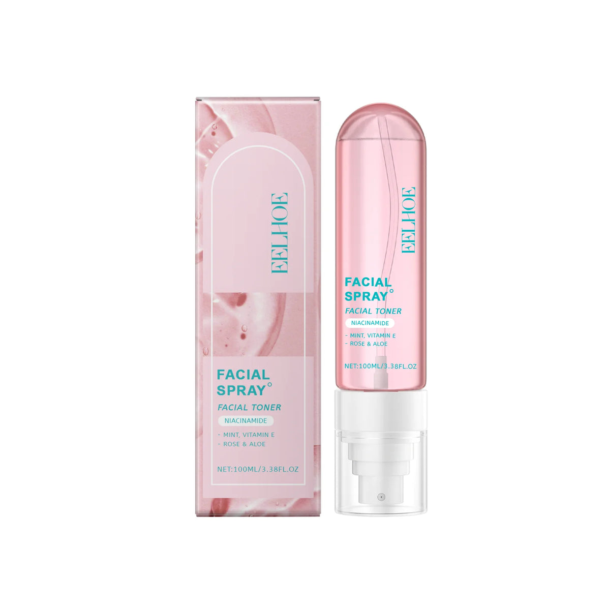 Niacinamide Toner Spray Moisturizing Brightening Facial Skin Care Improve Dullness Even Skin Tone Hydrating Smoothing Skin