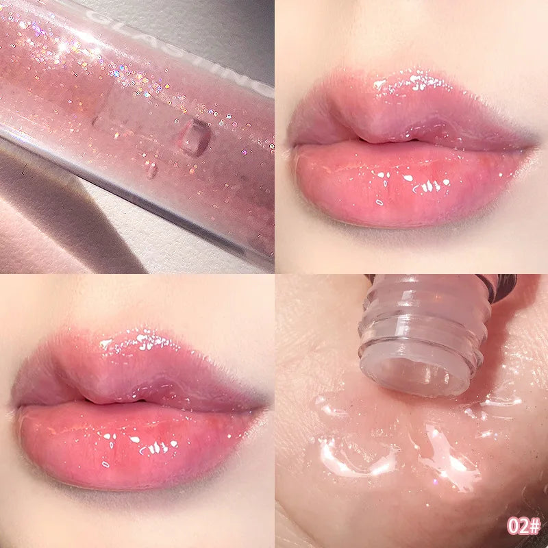 Lustrous and translucent lip gloss Dudu Lip glazetransparent jelly has a lustrous water like sheen that is bright long-lasting