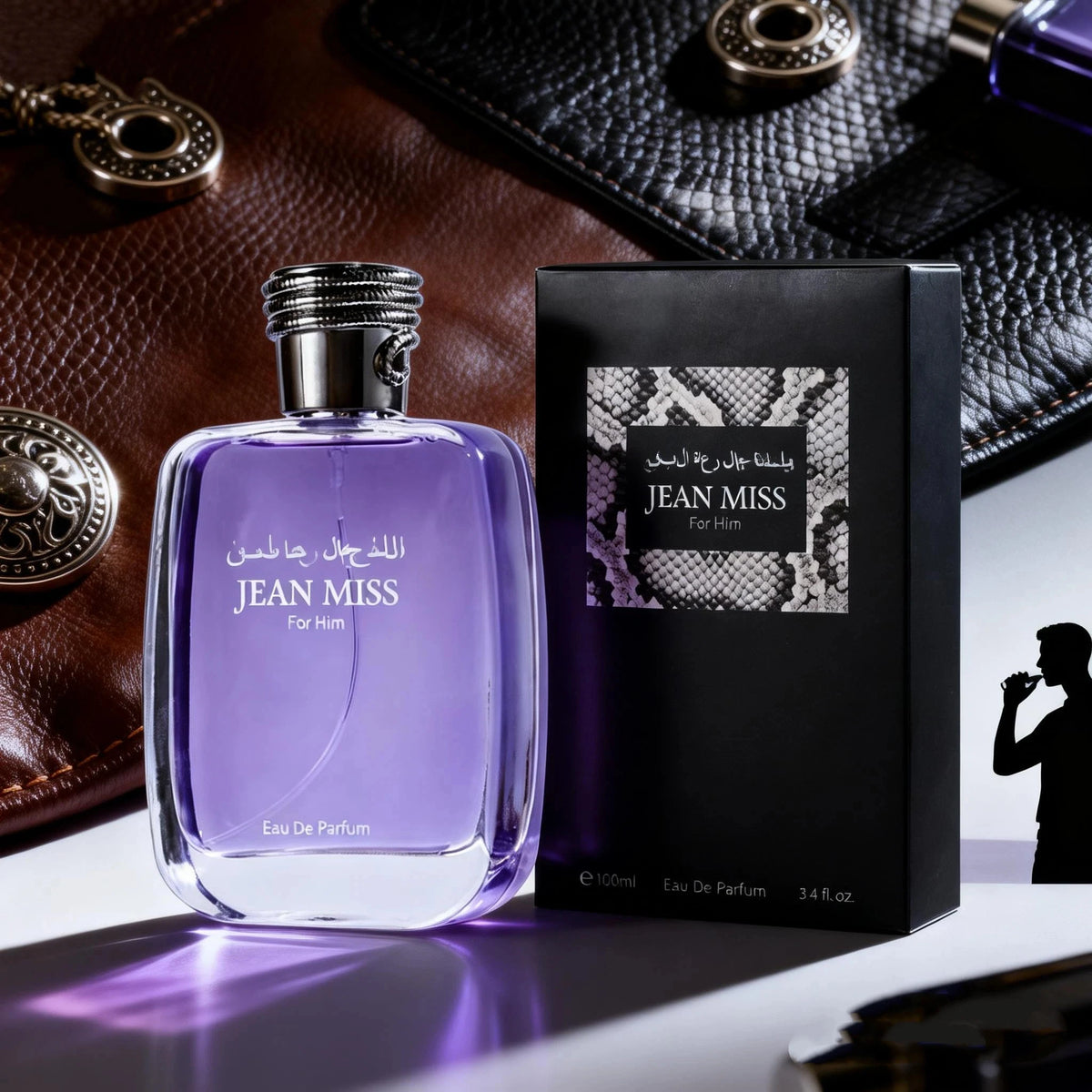 Rasasi Hawas for Him Eau De Parfum Spray 100ml,Long‑Lasting Fresh Aquatic Woody Masculine Fragrance,Luxury Arabian Men Perfume,Premium Scent Gift For Gentlemen Daily Wear