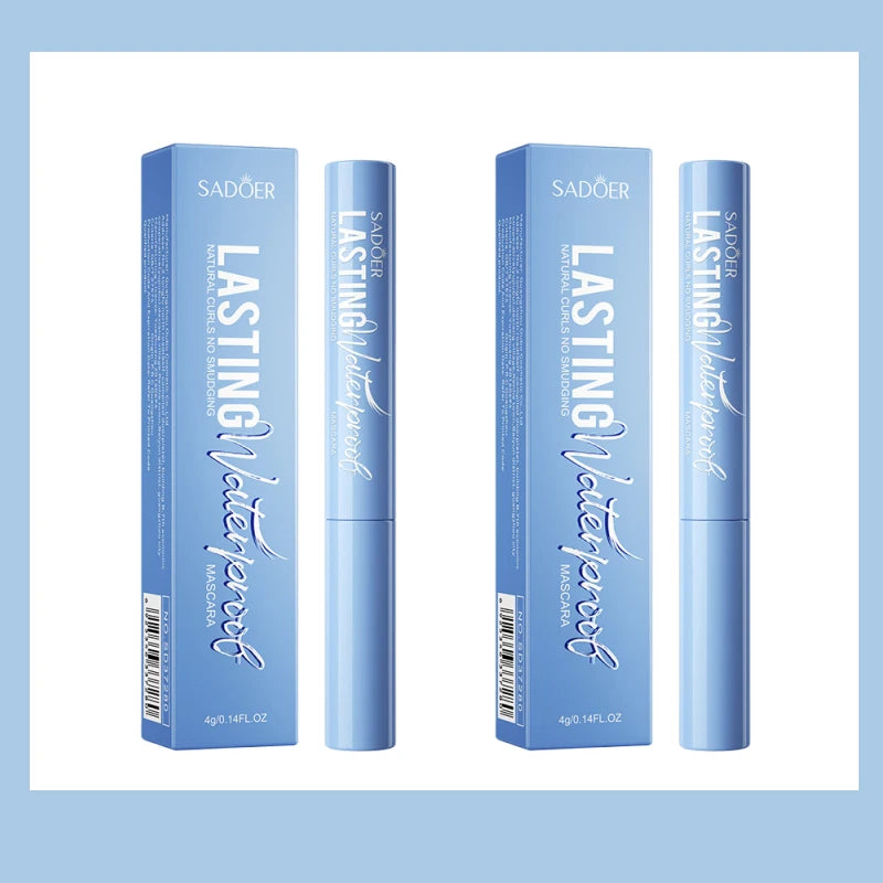5D Waterproof Mascara Lengthening Eyelashes Women's Make-up Waterproof Mascara Black Silk Fibre Mascara Korean Cosmetics New