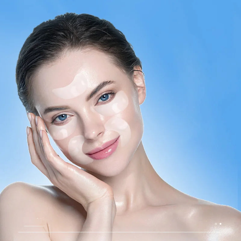 240pcs=120pairs Eye Patches Hyaluron Acid & Gold & Seaweed & Cucumber Hydrating Milk Moisturizing Crystal Collagen Gel Eye Mask