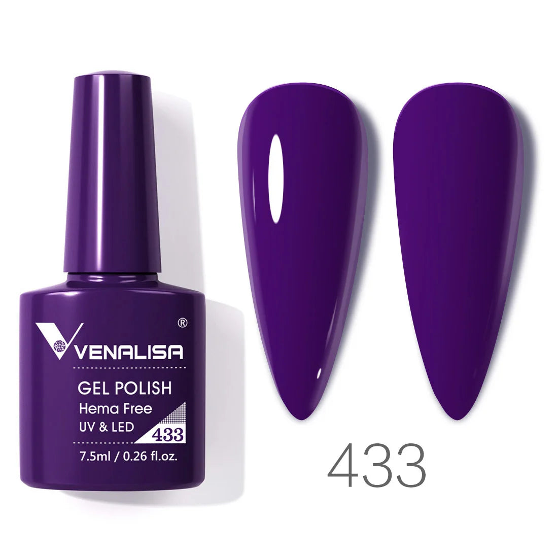 VENALISA 7.5ml Nail Gel Polish Sparkle Glitter Diamond Shining Summer Colors Semi Permanent Soak off UV LED Nail Gel Varnish