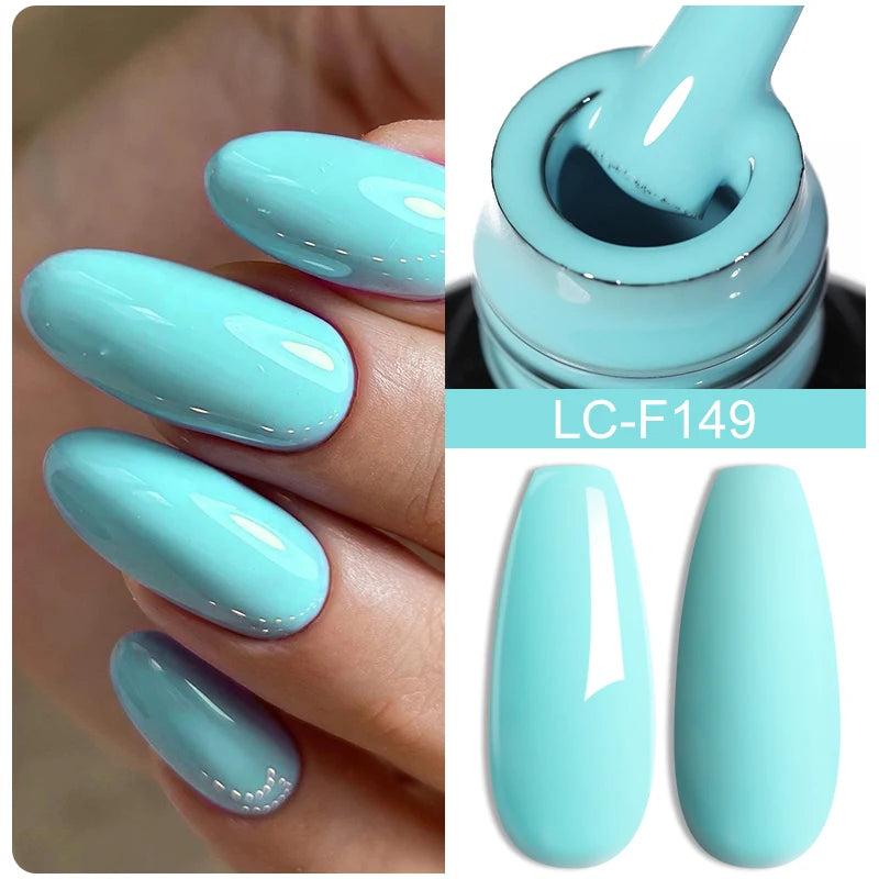 LILYCUTE 7ML Ocean Blue Cat Magnetic Gel Nail Polish Sparkling Glimmer Gel Polish Semi Permanent UV Magnet Gel Varnish Nail Art