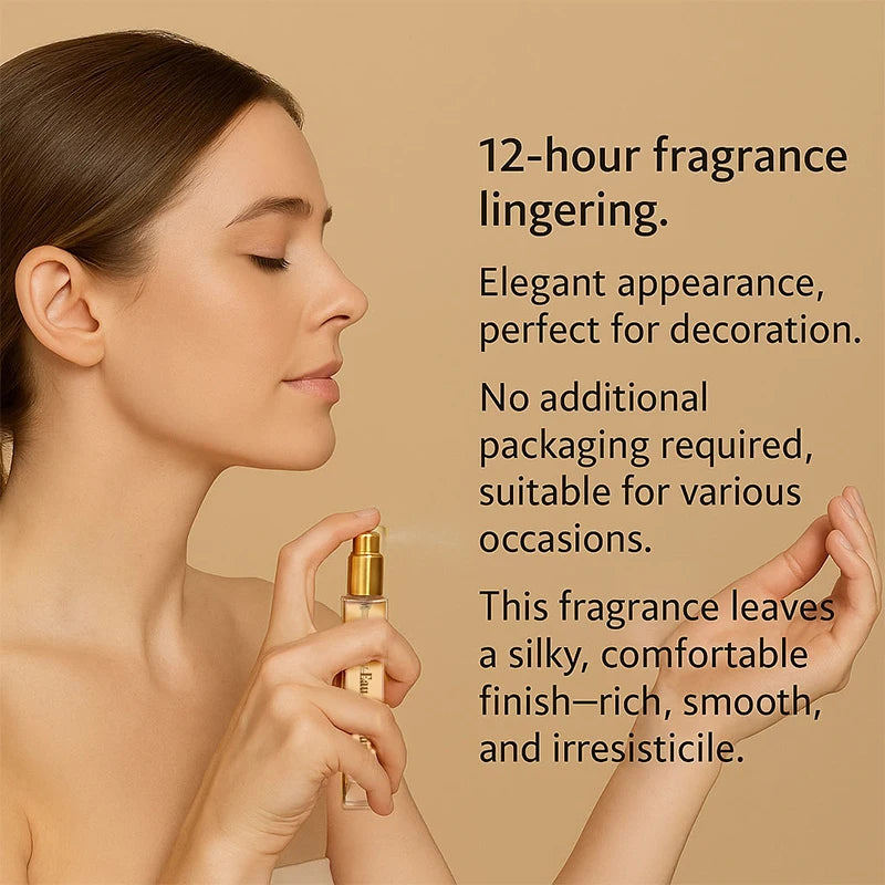 Honey Bergamot Unisex Perfume Spray,Castor Oil Patchouli Mild Natural Clean Fresh Women Fragrance Mist,Charming Daily Men Scent