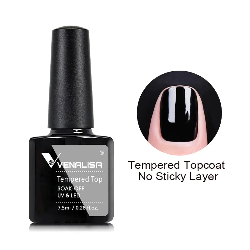 VENALISA Quick Construction Gel Jelly Color Semi Transparent Nail Gel Polish Fast Construction Soak Off UV LED Nude Pink Gel 7.5