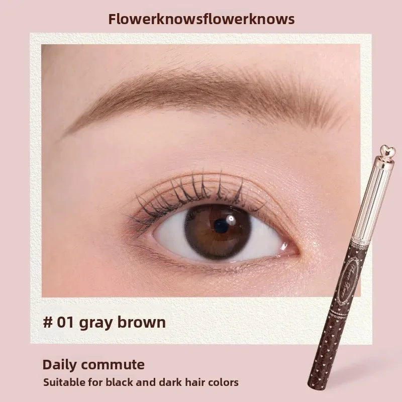 Flower Knows Moonlight Mermaid Waterproof Eyeliner Pen Super Slim Precise All Day Professional Liquid Eye Liner Pencil for Women